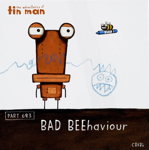 Bad BEEhaviour - Part 683 - Greeting Card
