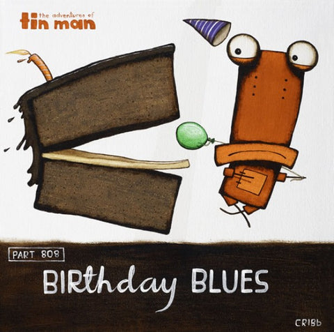 Birthday Blues - Part 808 - Greeting Card