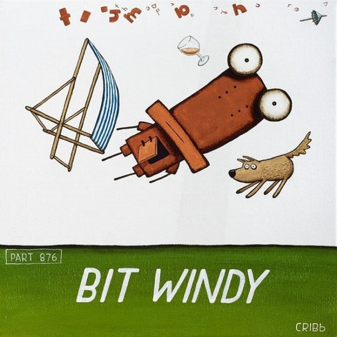 Bit Windy - Part 876 - Greeting Card