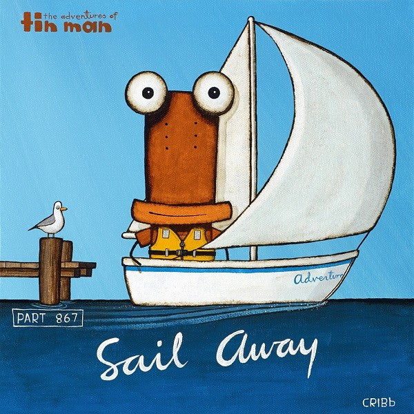 Sail Away - Part 867 - Greeting Card